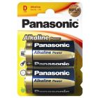 2 uds. pilas Panasonic Alkaline Power 1,5V LR20-D (Blíster)