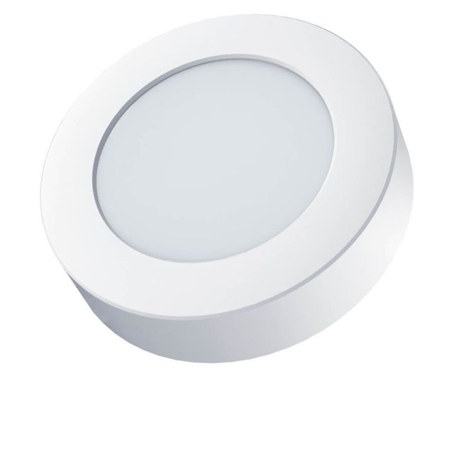 Downlight superficie LED redondo blanco Bogur 6W 4000K (GSC 201005019)