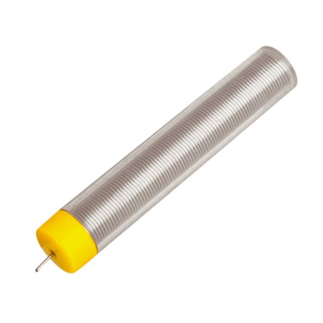 8 gr. de estaño en tubo de plástico transparente (Electro DH 04.049.72/SB)