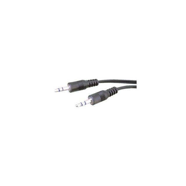 3 m. cable conexión audio estéreo macho a macho ø3,5mm. (Electro DH 37.160/3)