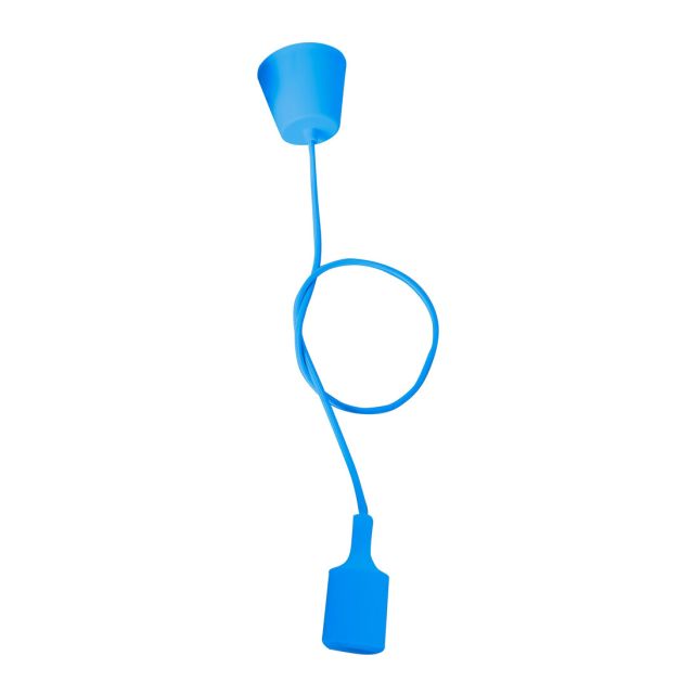 Lámpara de suspensión de silicona azul (GSC 0702183)