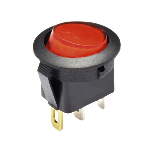 Bolsa 5 ud. interruptor on/off tipo SPST con luz 16A 250V (GSC 1105503)