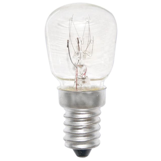 Lámpara pebetera para frigorífico E14 15W 80Lm 26x57mm. (GSC 2000448)