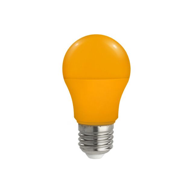Lámpara Standard Led naranja E27 4,9W  230V (Spectrum WOJ+14609)