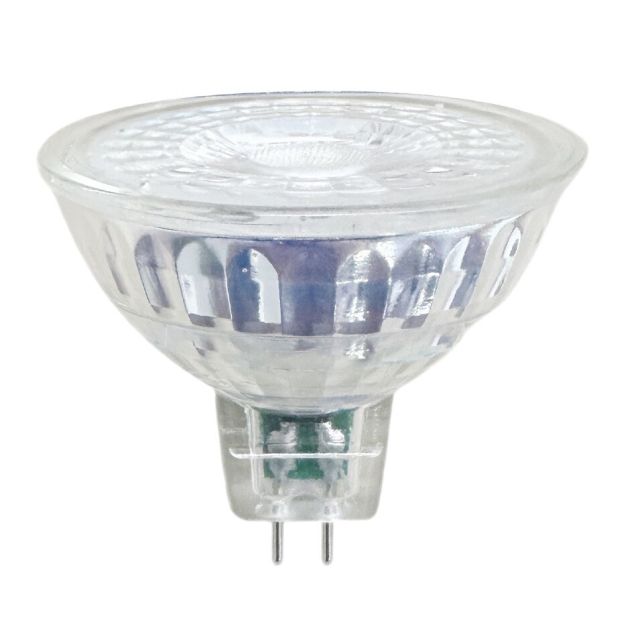 Lámpara Led dicroica cristal  GU10 5,5W 6500K  445Lm 38° (GSC 200621071)