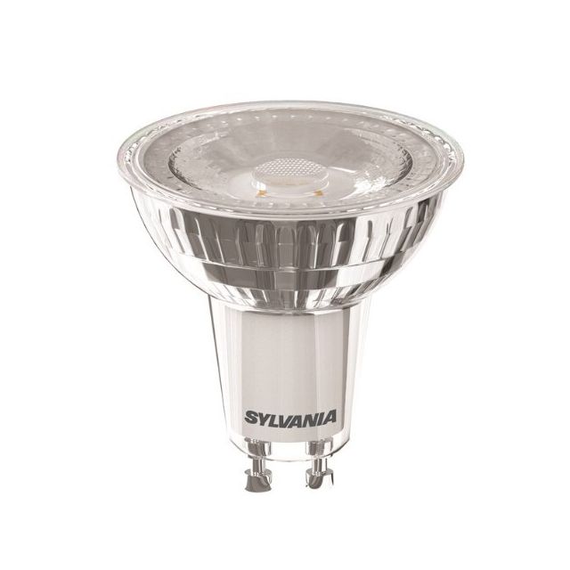 Lámpara Led regulable GU10 6W 3000K 550Lm 36° (Sylvania 0029141)