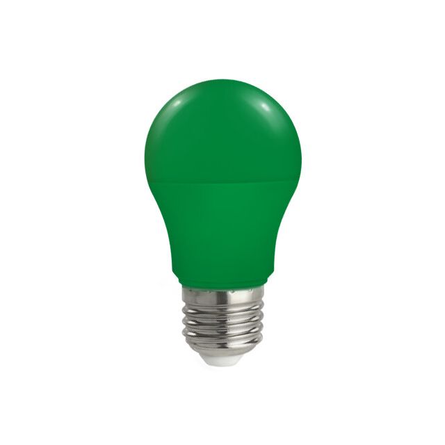 Lámpara Standard Led verde E27 9W 180° 230V (F-Bright 2601486-V)