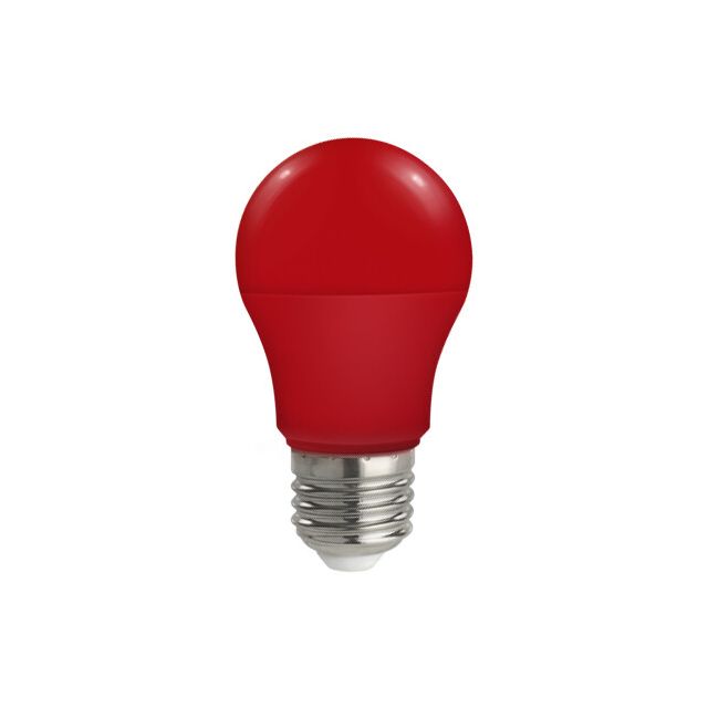 Lámpara Standard Led roja E27 9W  180º 230V (F-Bright 2601486-R)