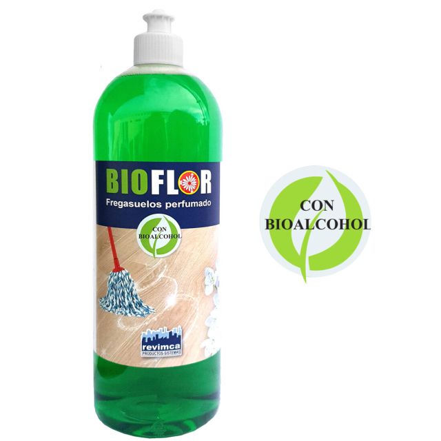 Friegasuelos perfumado con Bioalcohol 1L Bioflor (Revimca RH1307)