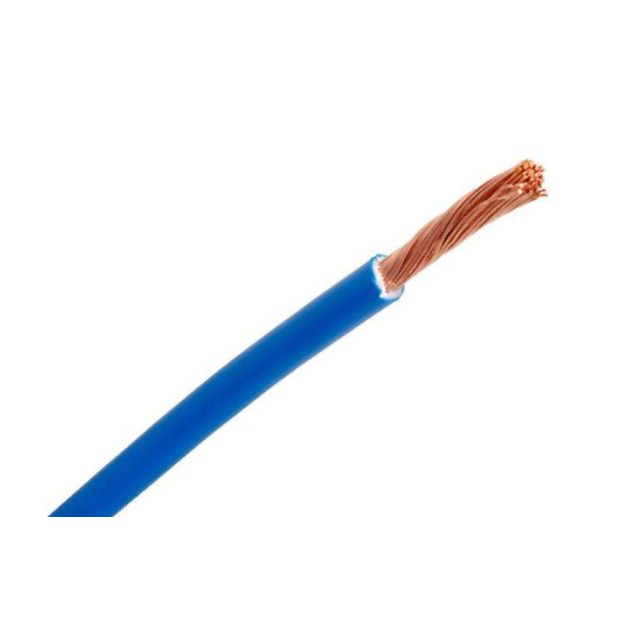 300m. hilo flexible azul 6mm. en carrete