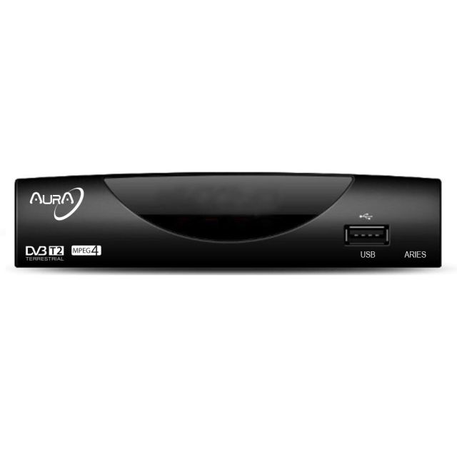 Receptor digital terrestre TDT-2 HD con mando Aura (Digi DV3T2)