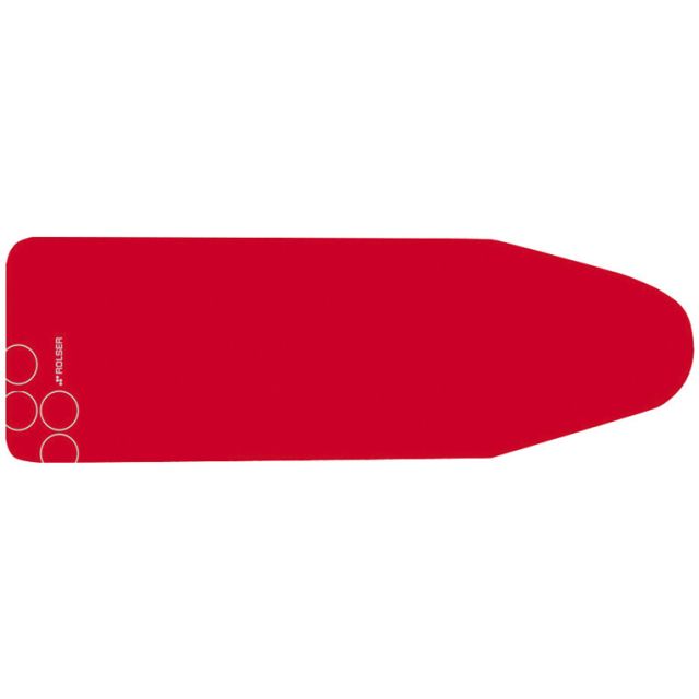 Funda Muleton universal para cualquier tabla de planchar 55x140cm. Rojo (Rolser FUR004)