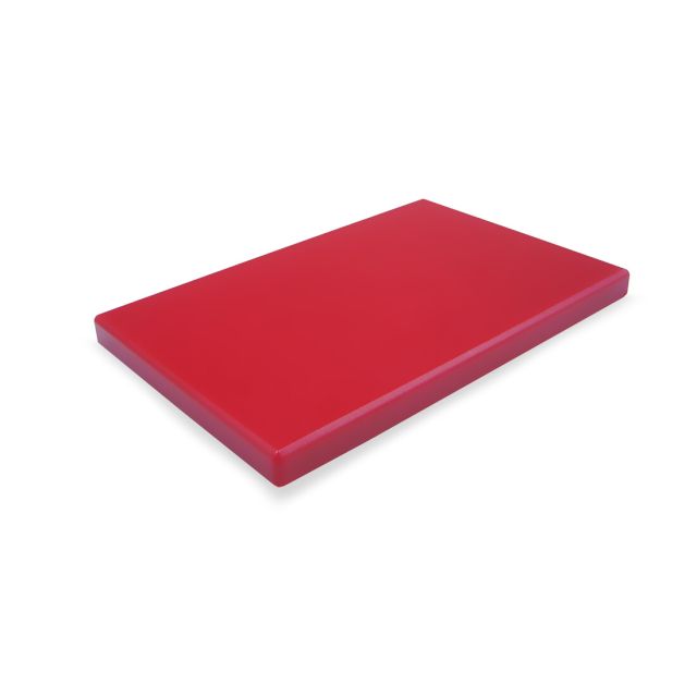 Tabla de corte con tacos roja 350x250x15mm (Durplastics HPE-RJ-015350250T)