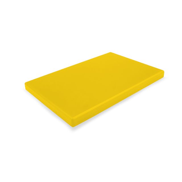 Tabla de corte con tacos amarilla 350x250x15mm (Durplastics HPE-AM-015350250T)