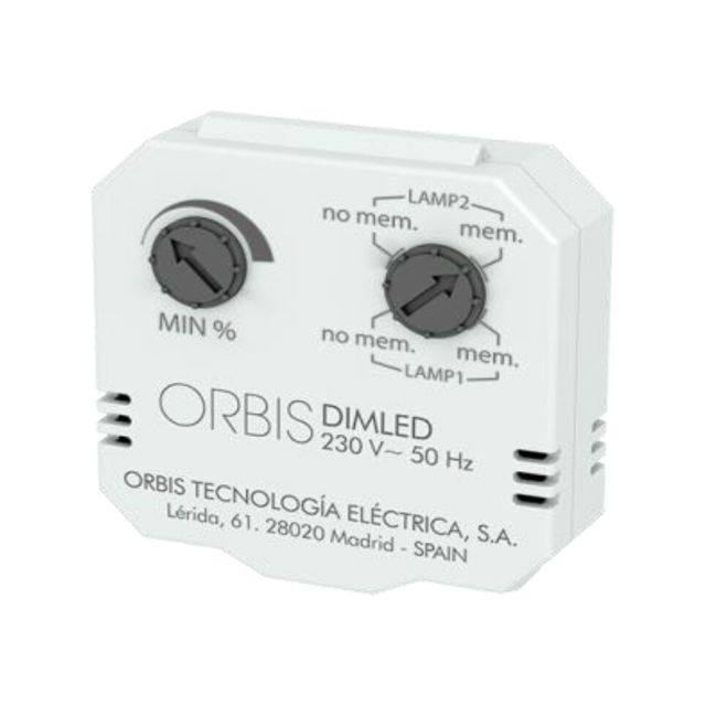 Regulador de luz para caja de mecanismo Dimled (Orbis OB200009)