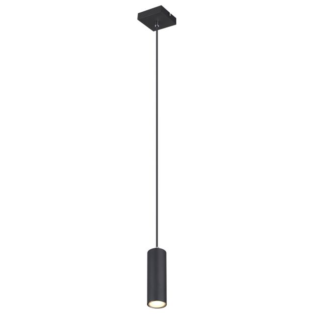 Lámpara colgante negro Robby GU10 (Globo 57911HB)