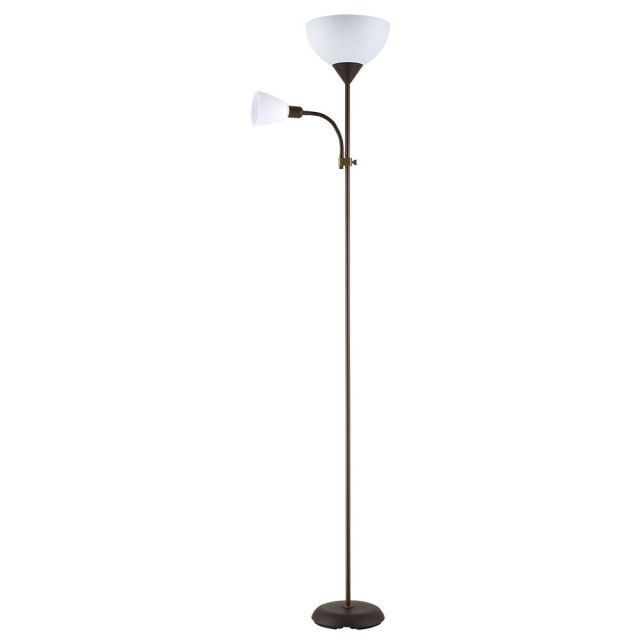 Lámpara de pie Recife E27 marrón 180cm. (Fabrilamp 135542002)