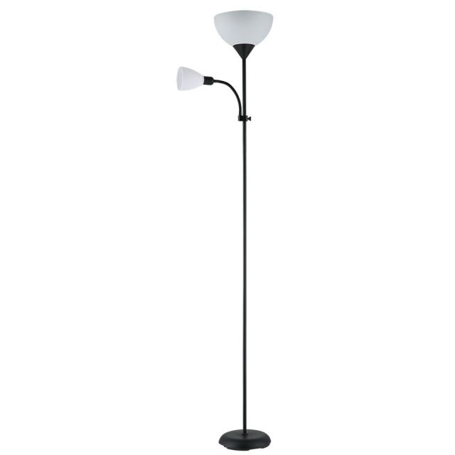 Lámpara de pie Recife E27 negra 180cm. (Fabrilamp 135542009)