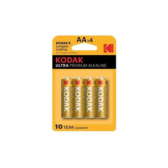 4 uds. pilas Kodak Ultra Premium AA LR6 (Blíster)