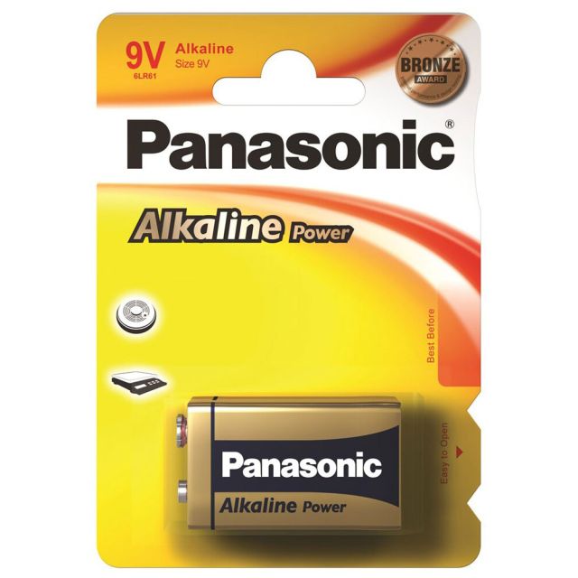 1 ud. pila Panasonic Alkaline Power 6LR61-9V (Blíster)