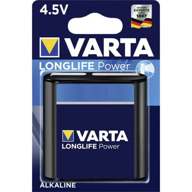 1 ud. pila Varta Longlife alcalina 4,5V 3LR12-4,5V (Blíster)