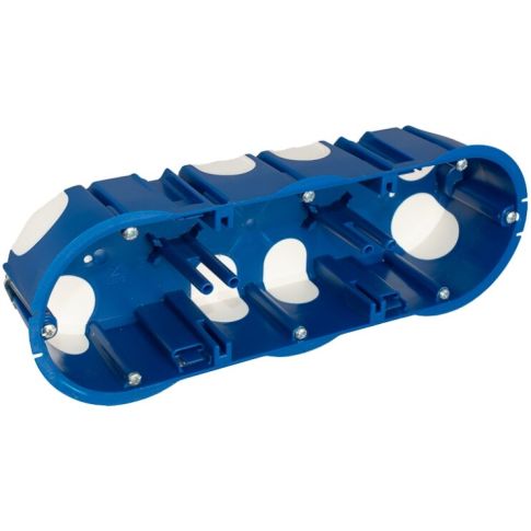 Caja universal de mecanismos eficiente 3 elementos con fijación por garras (Solera 5825EG)