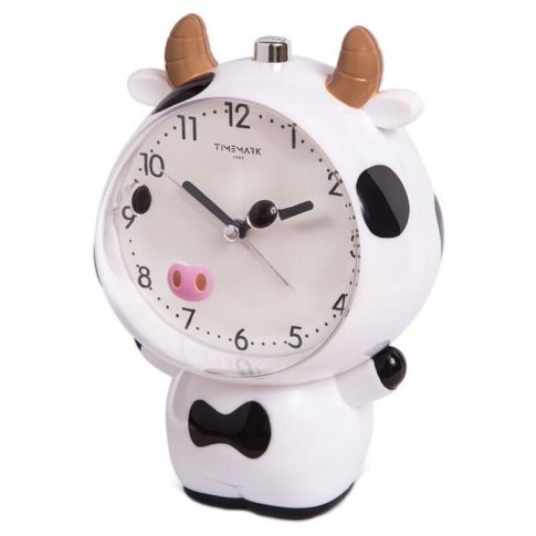 Reloj despertador infantil vaca Timemark KOOCLMUU