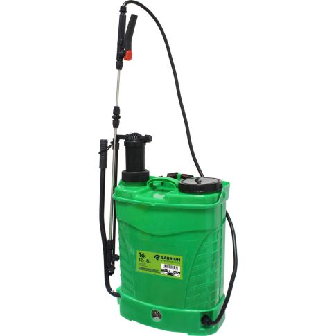 Pulverizador sulfatador automatico y manual de mochila 16 litros Saurium 48523