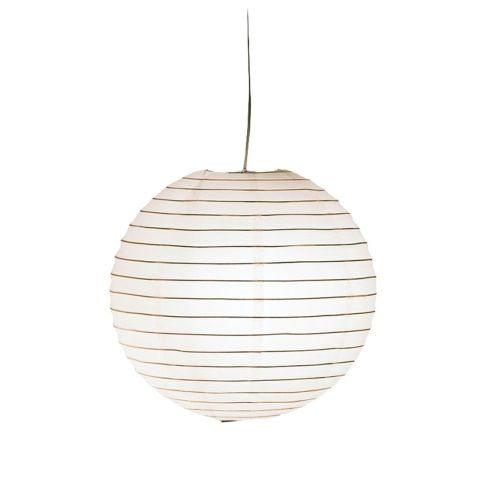 L&aacute;mpara colgante paper blanca 1x E27 M&aacute;x.60W (Trio 3490400-00)