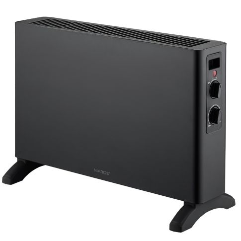 Convector regulable negro Selatin  2000W (Niaros 301005003)