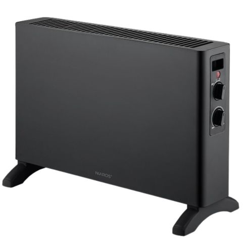 Convector regulable negro Selatin 2000W (Niaros 301005003)