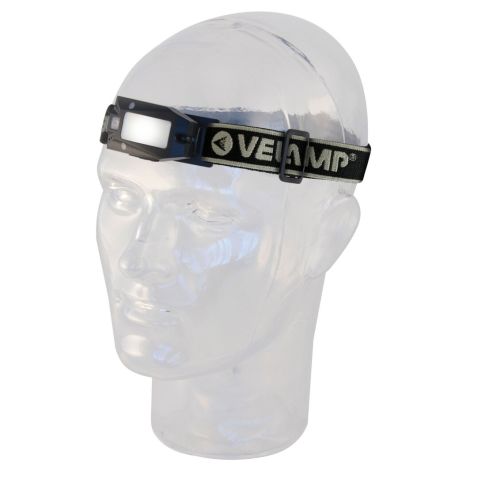 Linterna frontal Led de cabeza recargable 150Lm con modo luz roja (Velamp  IH523)