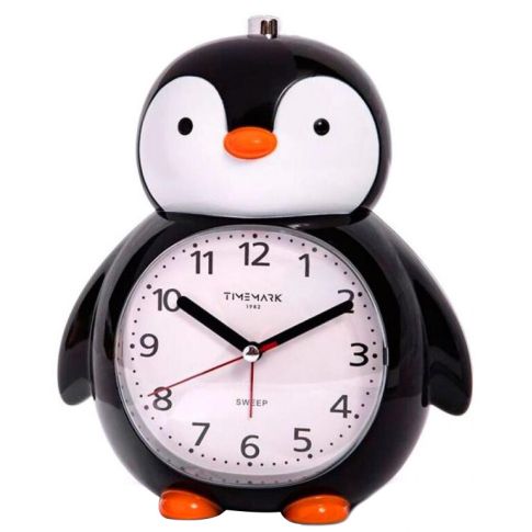 Reloj despertador infantil pingüino (Timemark KOOCLPENGUIN)