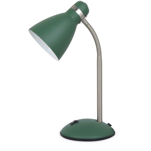 Flexo de sobremesa modelo Nuba E27 verde mate (GSC 204200020)