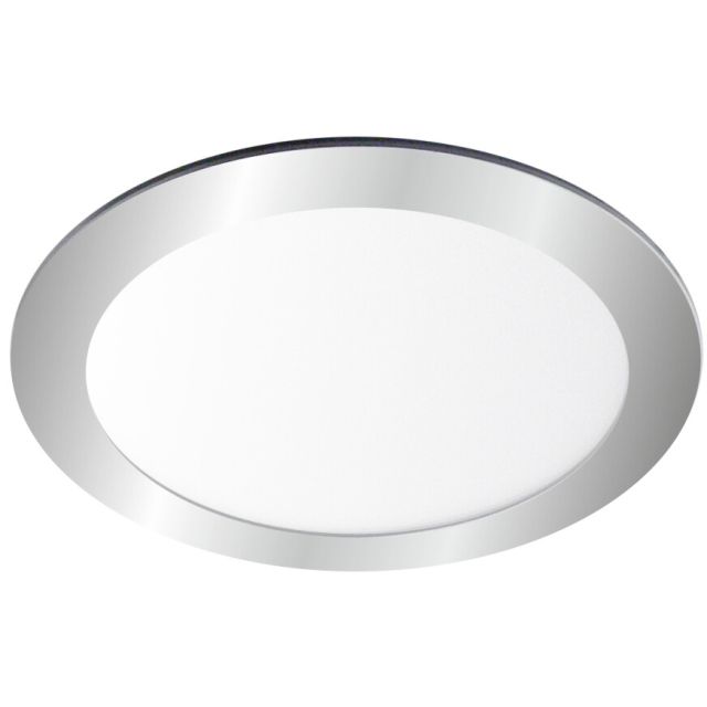 Downlight Led redondo empotrable plata 12W 4000°K 172x19mm. (Ledesma 10797)