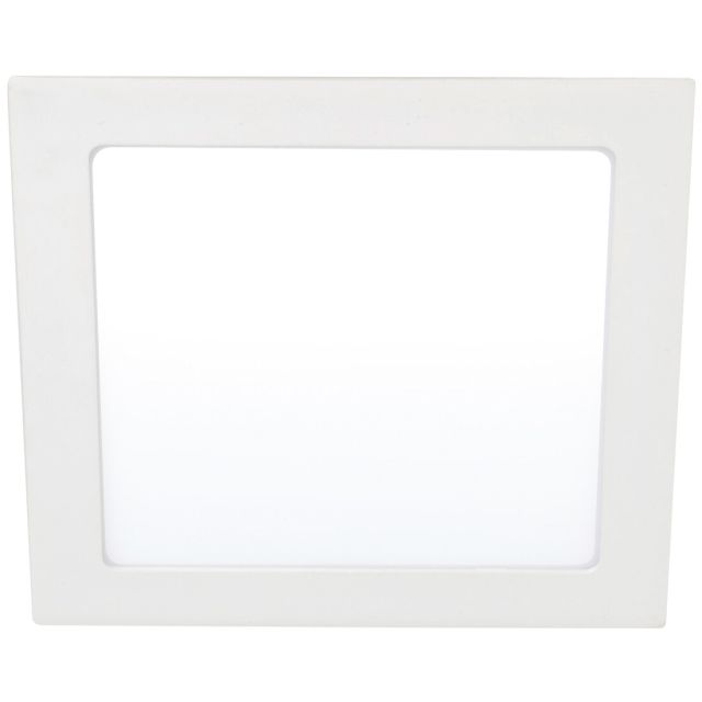Downlight empotrable cuadrado blanco 18W 6000°K 205x205mm. (Ledesma 10928)