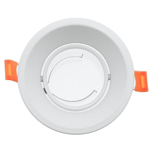 Aro basculante redondo blanco GU10 incluído (F-Bright 2803058)