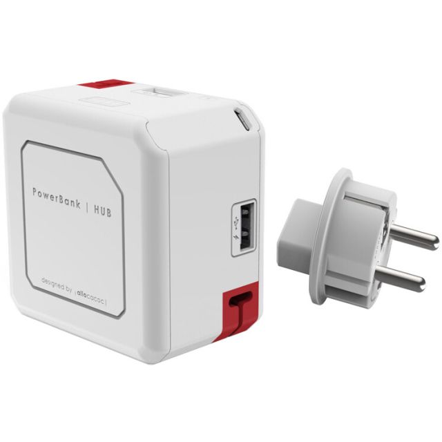 Cargador 4 USB / traspaso de datos y batería 5000 mAh (Powercube 0912-9402)