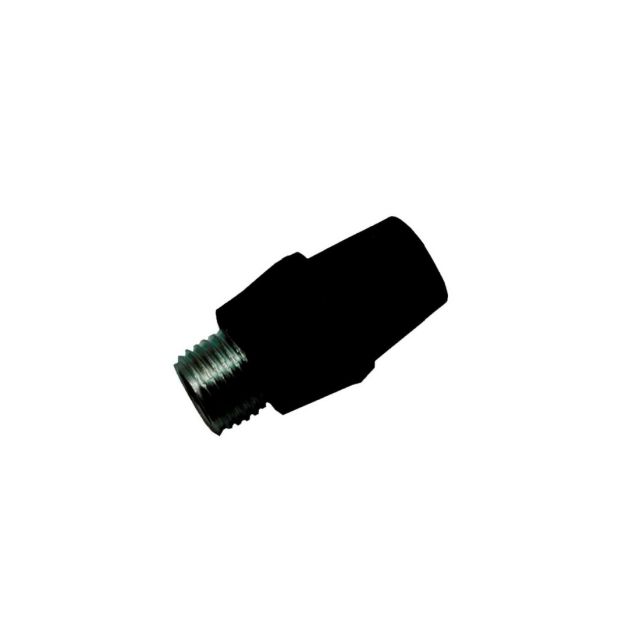 Prensacables plástico negro 22x14mm. (F-BRIGHT 1300420-N)