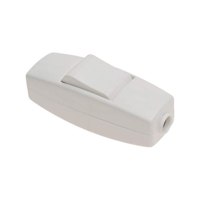 Conmutador de paso basculante blanco 250V 6A (Solera 6541C)