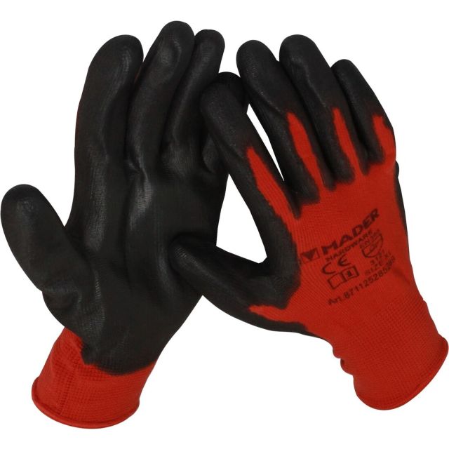 Guantes de protección de poliéster talla M (Mader 96420)