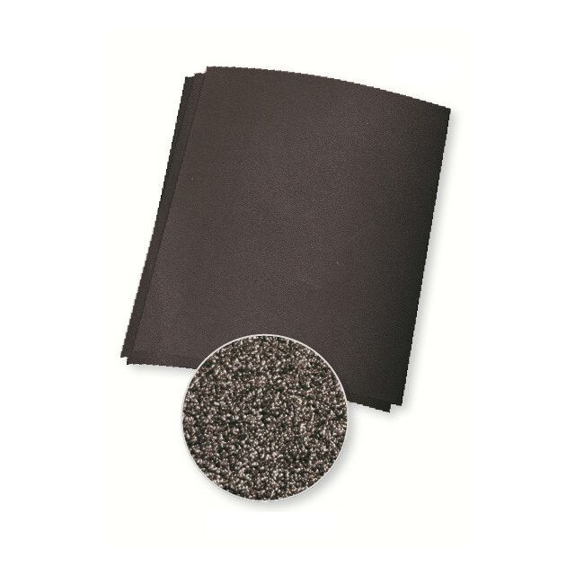 Lija tela esmeril grano 80 para uso metalúrgico 230x280mm (Mota AX2080)