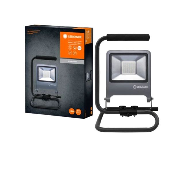 Proyector Led movil S-Stand negro 50W 4000K IP65 (Ledvance 213876)