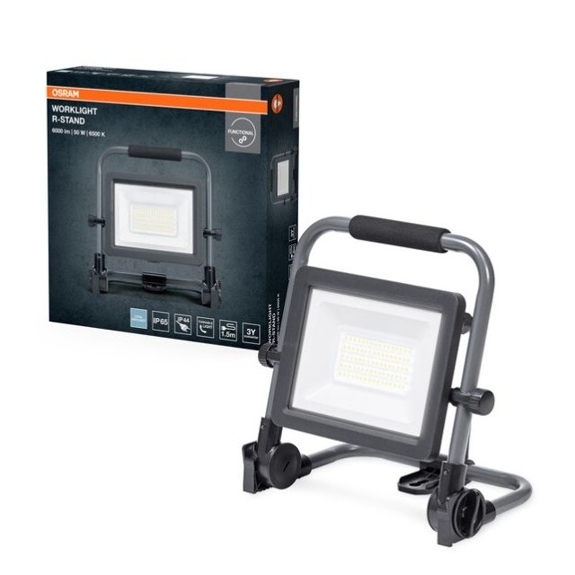 Proyector Led movil R-Stand negro 50W 6500K IP65 (Ledvance 430473)