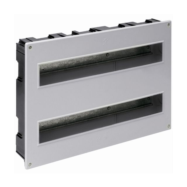 Caja para distribución de empotrar hasta 38 elementos 410x270x68mm. (Solera 5206)