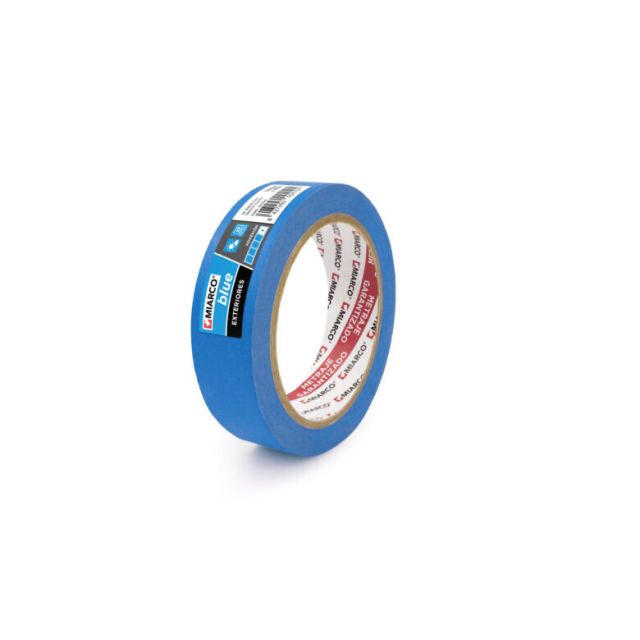 45 m. cinta de enmascarar Krepp blue exteriores 24 mm. (Miarco 31198)