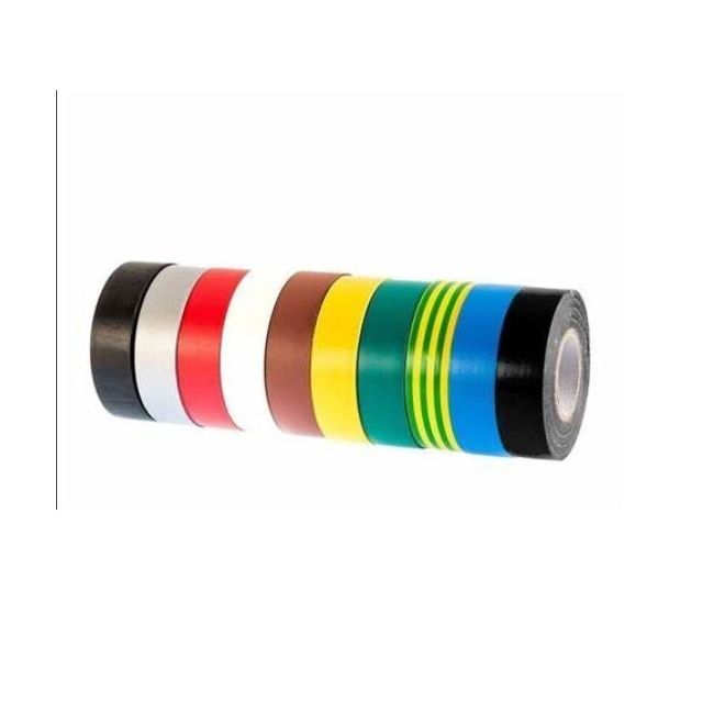 Cinta aislante 20mx19mm negra (B&B Electron 070005)