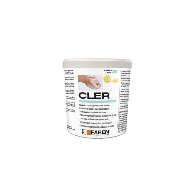 Bote de pasta lavamanos CLER 4L (Faren 176005)