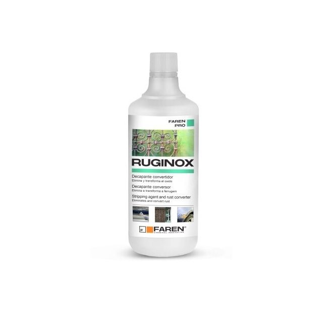 Bote decapante elimina óxido RUGINOX 750 ml. (Faren 735001SPPT)