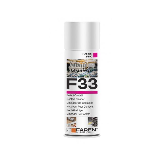 Spray limpiador de contactos F33 (Faren 1AO400)